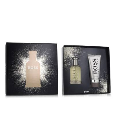 Boss Bottled SET3 Подаръчен комплект EDT 50 ml + душ гел 100 ml опция Shimmering Cover with Bottle
