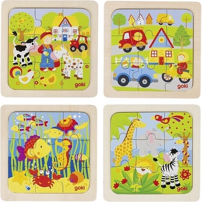 Goki puzzle Morský svet 9 dielikov