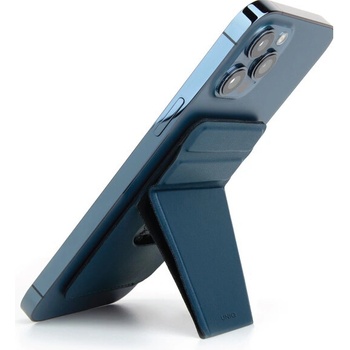 Pouzdro UNIQ LYFT MagSafe stojánek se sloty pro platební kartu modré