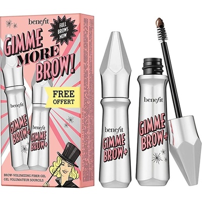 Benefit Gimme Brow+ & Go Brow Volumizing Fiber Gel комплект за оформяне на вежди за жени 1 бр
