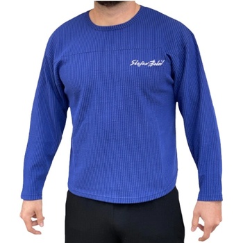 Stefan Botev Рег-Топ Дълъг Ръкав - Син / Rag Top Long Sleeve - Blue XXL