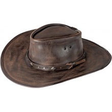 Kožený klobúk Texas