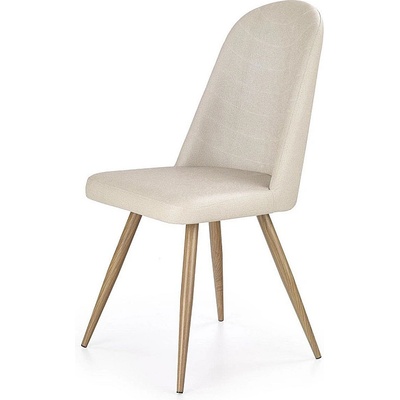 Halmar Трапезен стол k214 крем/ меден дъб