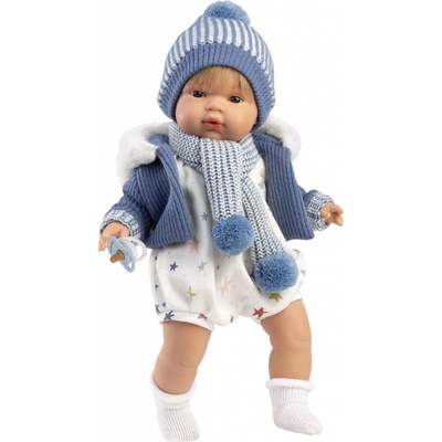 Llorens 13867 38 cm Sasha s měkkým bříškem