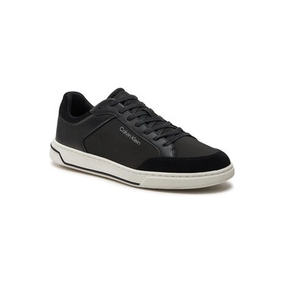 Calvin Klein Сникърси Low Top Lace Up Mix HM0HM01395 Черен (Low Top Lace Up Mix HM0HM01395)