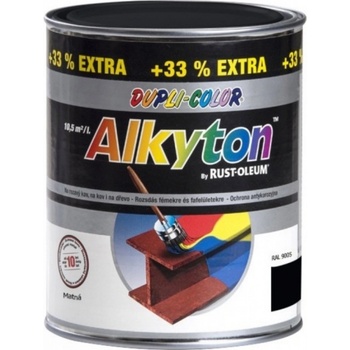 Dupli-Color Alkyton Kovářská barva na kov, černá, 1L
