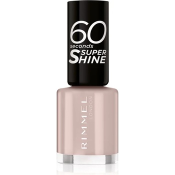 Rimmel 60 Seconds Super Shine лак за нокти цвят 500 Caramel Cupcake 8ml