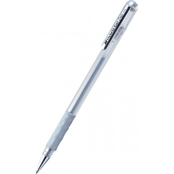 Pentel Ролер Pentel Hybrid METAL K118M, дебелина на писане 0.8mm, цвят на писане сребро