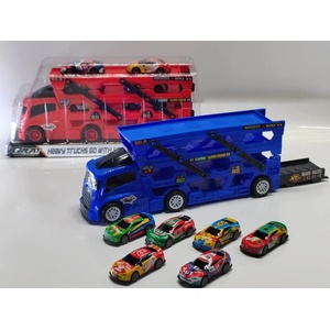 Armtoys ДЕТСКИ ТРИЕТАЖЕН ТРАНСФОРМИРАЩ СЕ АВТОВОЗ С 6 КОЛИ В БЛИСТЕР - igrachko