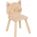 Atmosphera Wooden cat cat high chair, 30 x 28 x 50 cm