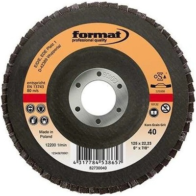 Format Brusné lamelové talíře 125 mm K60 EDE82730060