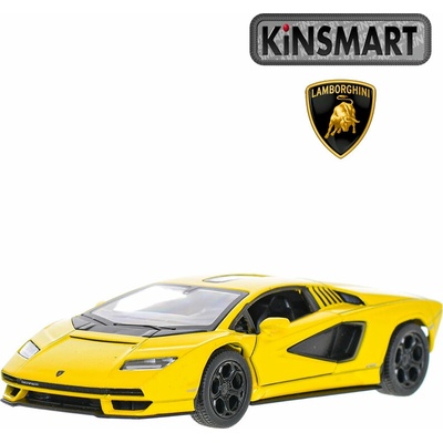 Kinsmart Lamborghini Countach LPI 800-4 žlté 1:38