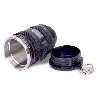 Eurowebbiz Key ring small mug camera lens cup lens