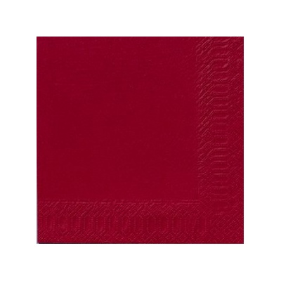 DUNI Servítka 3V 40 cm bordeaux 125 ks
