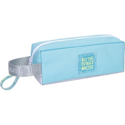 Kstationery Ученически несесер Kstationery - Mayfair, Day Dreamer, Син (KST67578)