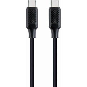 Gembird 100 W Type-C Power Delivery (PD) кабел за зареждане и пренос на данни, 1, 5 м Черен CC-USB2-CMCM100-1, 5M (CC-USB2-CMCM100-1.5M)