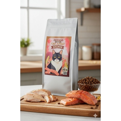 CEZZOO Premium Cat Adult Salmon 15 kg