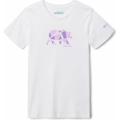 Columbia Mission Lake Short Sleeve Graphic Shirt White, Geobear
