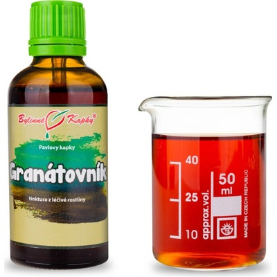 Granátové jablko kvapky tinktúra 50 ml