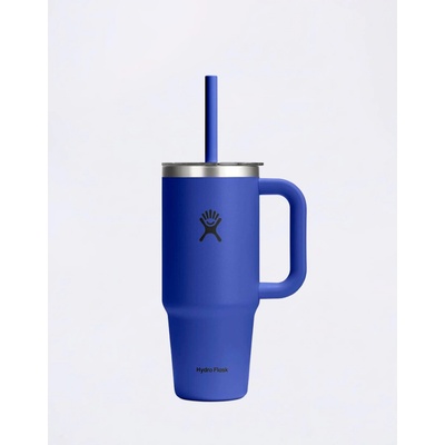 Hydro Flask 24 oz Travel Tumbler Clear Lid 710 ml capri blue