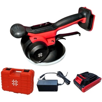 SHIJING Виброчук за плочки, акумулаторен, SHIJING, 140 мм, 21V, 2Ah, дисплей, куфар (UNI-010363)