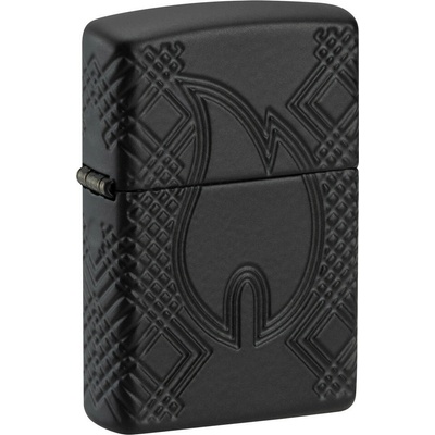 Zippo Armor Rivet Flame Design