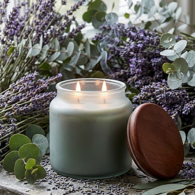 Pure Integrity Soy Candles EUKALYPTUS & LEVANDULE 454 g