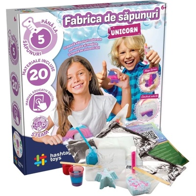Hashtag Toys Творчески комплект Hashtag Toys - Unicorn Soap Factory (HT052262)