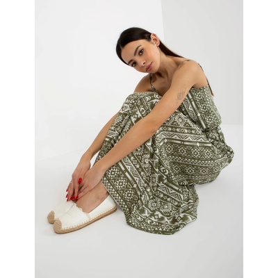Sublevel Dress D73771R30313B-khaki kaki