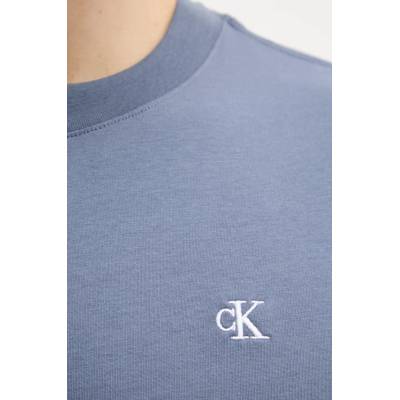 Calvin Klein Jeans Памучна тениска Calvin Klein Jeans в сиво с принт J30J327473 (J30J327473)