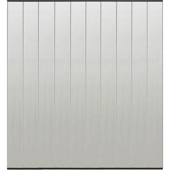 Image 1 of vidaXL Комарник за врата с мрежеста завеса от 10 части черен 240x240 см (148712)
