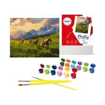 Ideyka Paint by Number Kit Free Spirit 40x50 AP0039