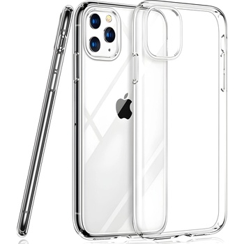 Apple Прозрачен защитен калъф за Apple iPhone 11 Pro Max - Прозрачен KP9373