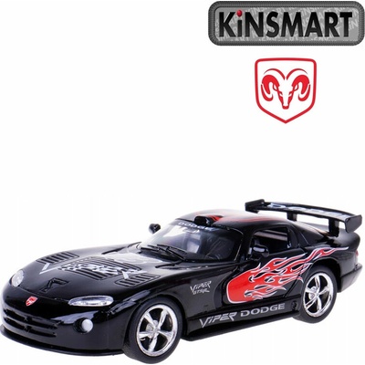 Kinsmart Dodge Viper GTS-R čierny 1:36
