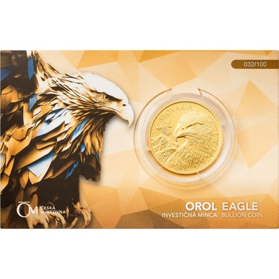 Česká mincovna Zlatá 1oz mince Orel 2025 stand číslovaný 31,1 g – Hledejceny.cz