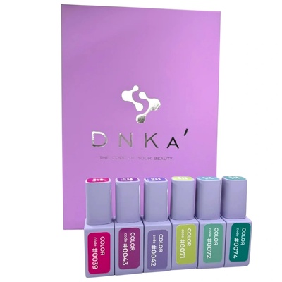 DNKa Комплект гел лакове DNKa 5+1 (GPDC039-039)