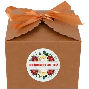 Подаръчен комплект с ароматна свещ и органайзер за документи (К102197)