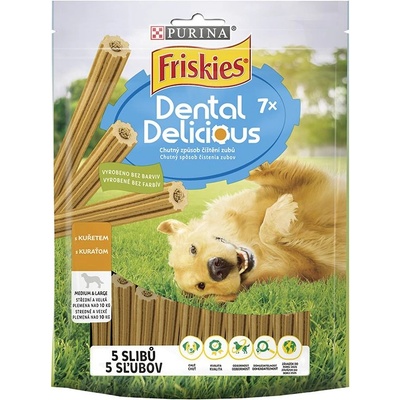 Friskies Dental Delicious Medium - 7бр, 200г