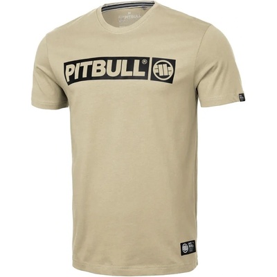 PitBull West Coast tričko pánske Hilltop 170 sand hnedé pieskové
