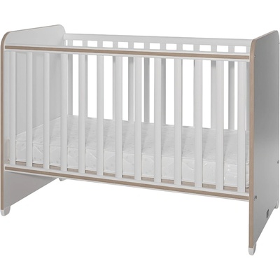 Lorelli Детско легло Lorelli - Sweet Dream, 60 x 120 cm, бяло и кехлибар (10150540035A)