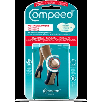 COMPEED náplast puchýř pata střední 5 ks