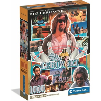 Clementoni Kultovní filmy Big Lebowski 1000 dílků
