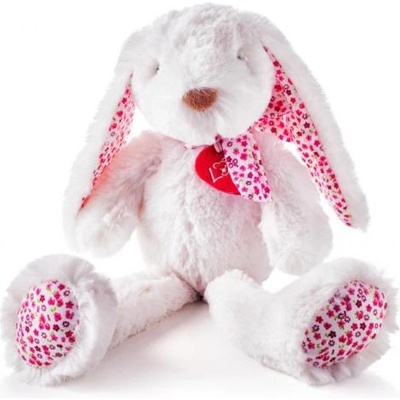 Lumpin Заек Ella бял голям 38 см