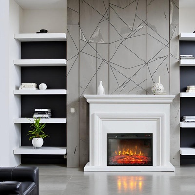 ElectricSun Sonia 120x102 cm White