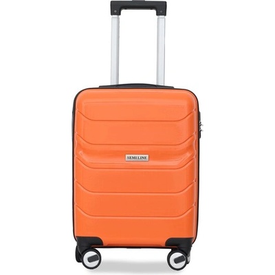 Semi Line Самолетен куфар за ръчен багаж Semi Line T5614-1 Оранжев (T5614-1)