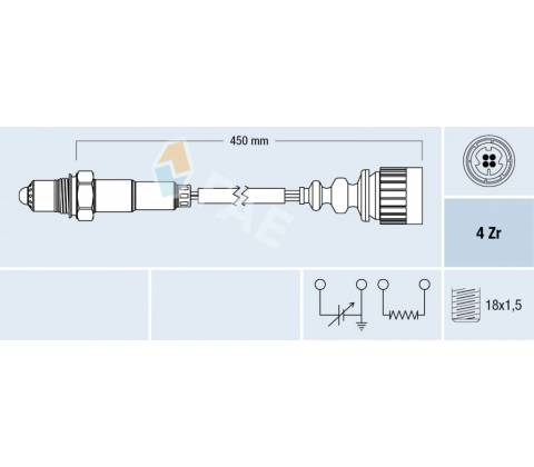 Lambda sonda FAE 77367