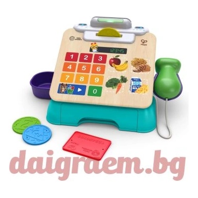 Hape Интерактивна играчка Касов апарат, Baby Einstein, HAPE E800914 (H800914)