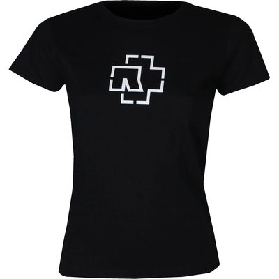 RAMMSTEIN дамска тениска RAMMSTEIN - Logo Glow BP - Black - GS65702