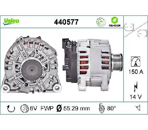 Alternátor VALEO 440577