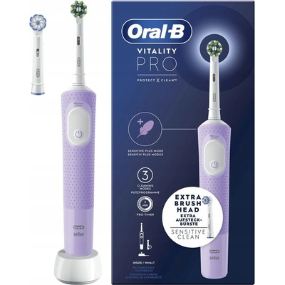 Oral-B Vitality Pro Lilac + Extra Refill fialová